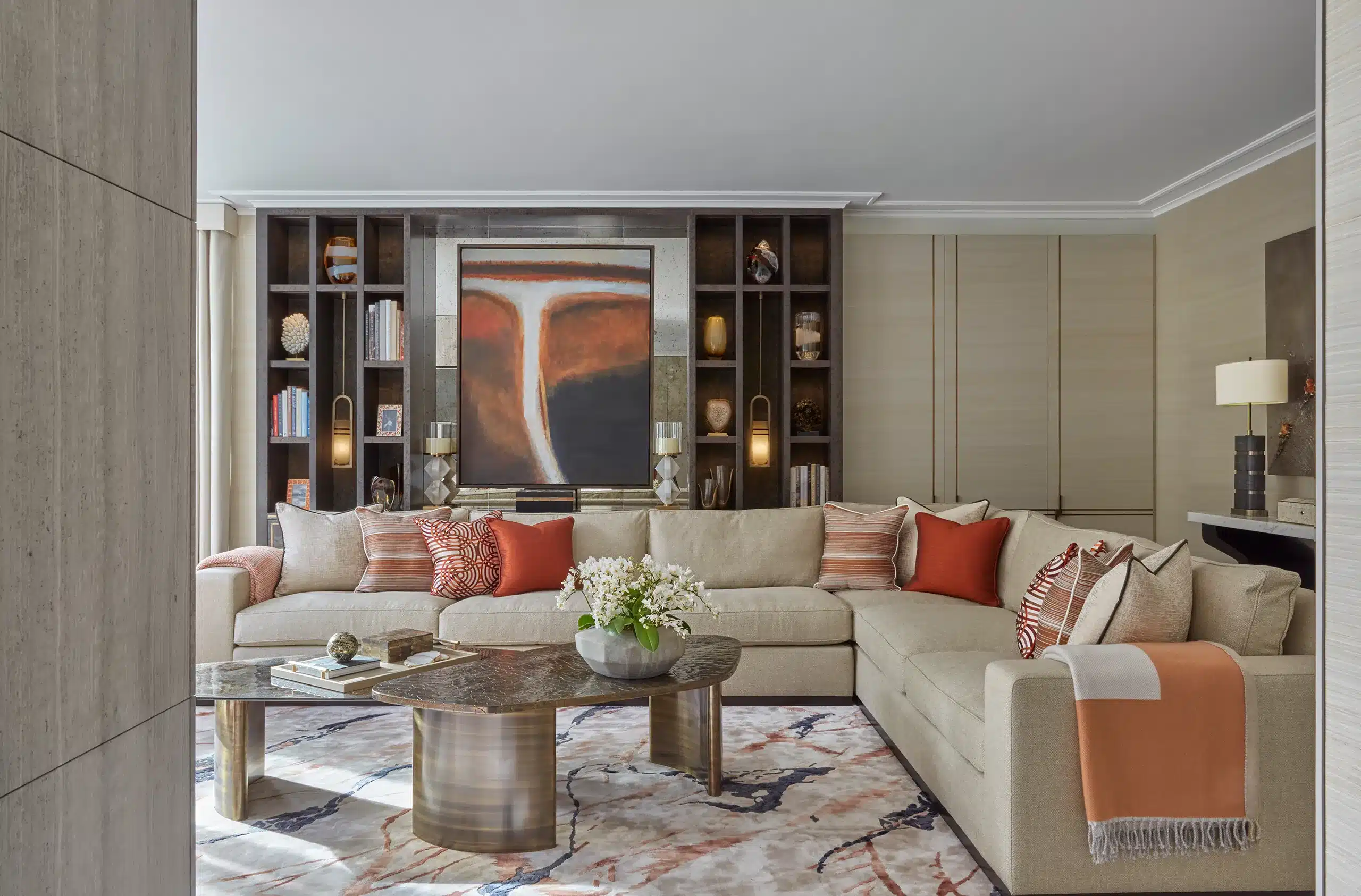 A living room in one of katharine pooleys luxury london projects