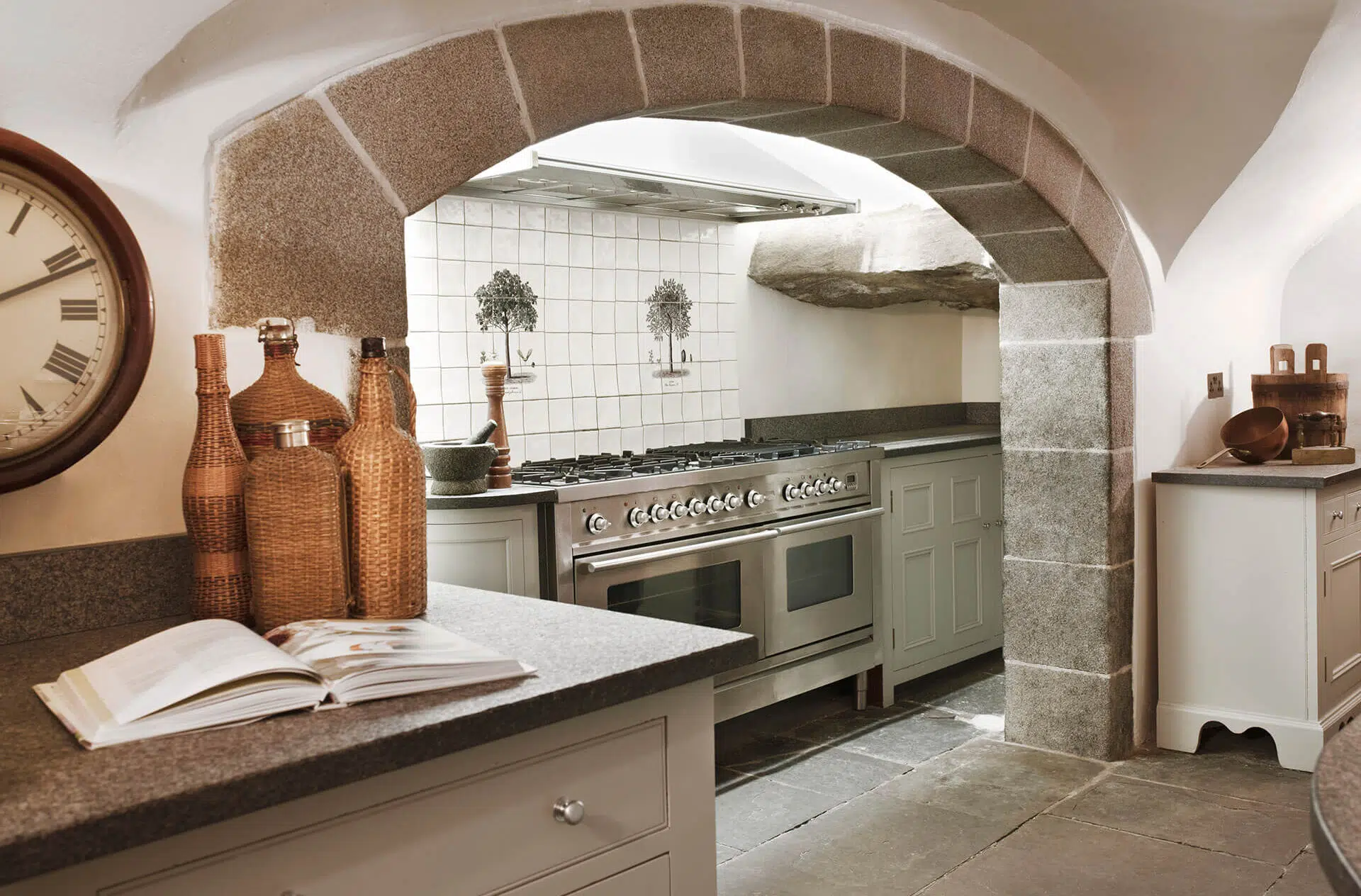 kitchen in scottish castle