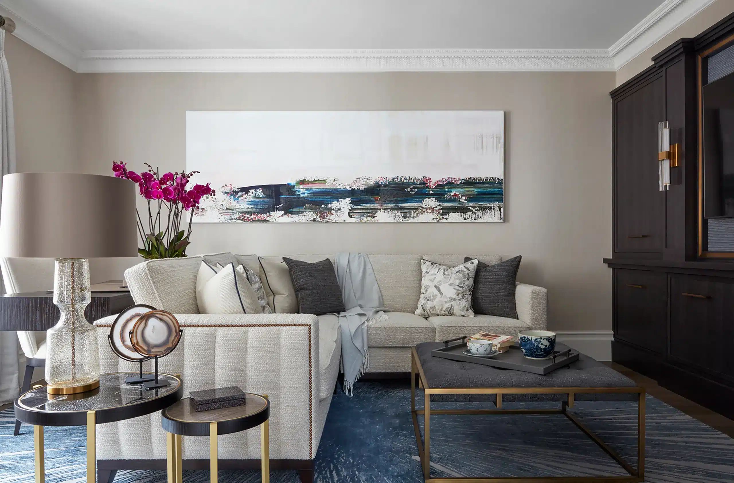A study in a kensington interior design project by katharine pooley, the uk's best interior designer