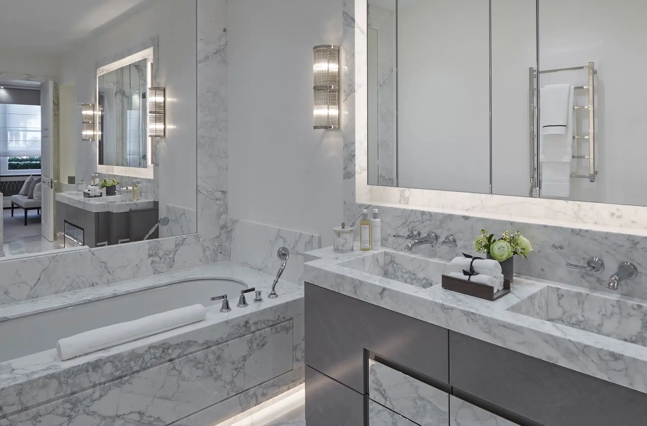 A bathroom designed by katharine pooleys london based interior design studio