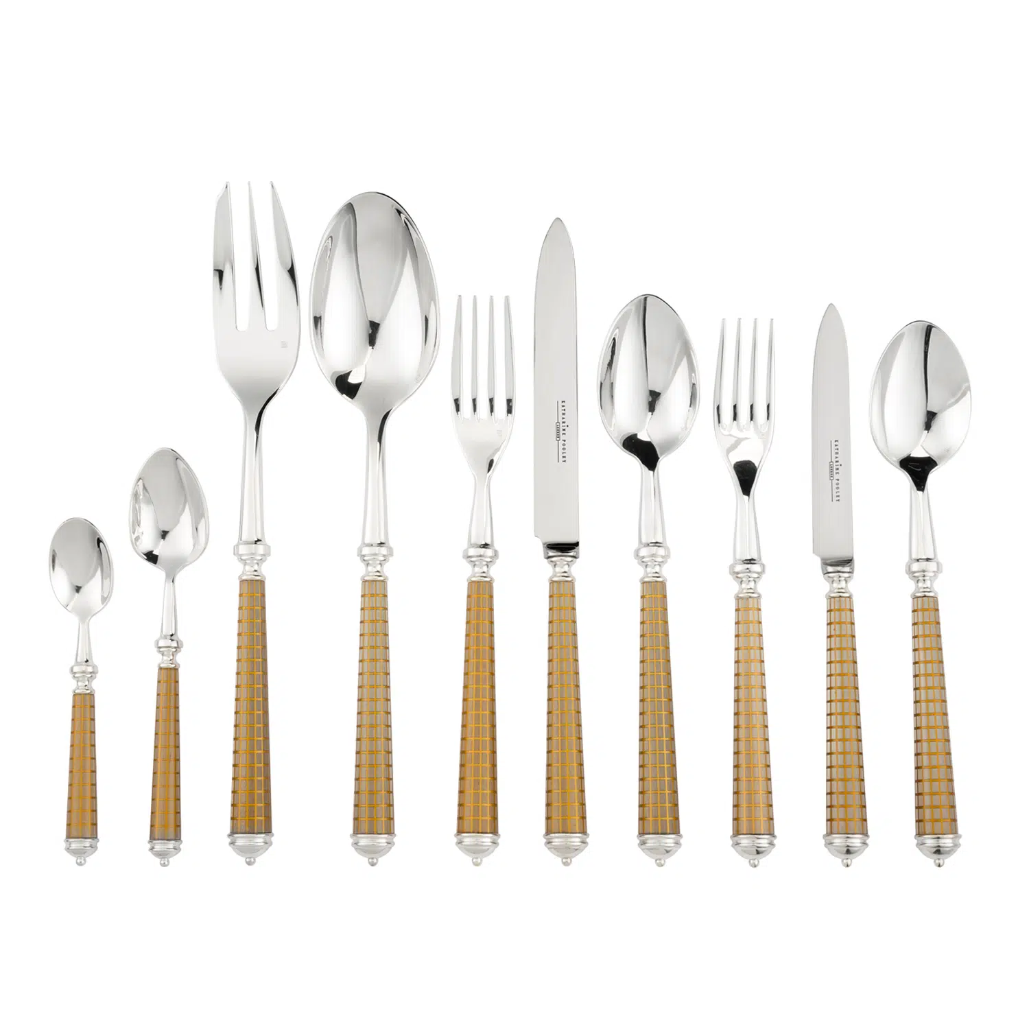 Jacques Cutlery Gold luxury tableware