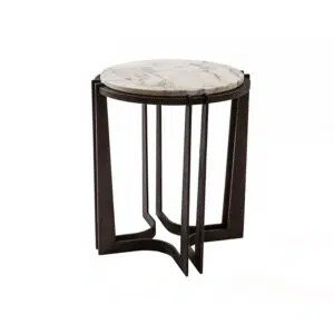 Chatsworth Side Table- light marble