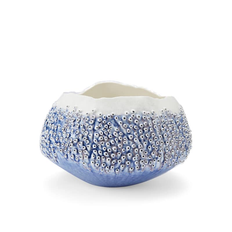 A luxury handmade porcelain bowl handmade for the katharine pooley london boutique