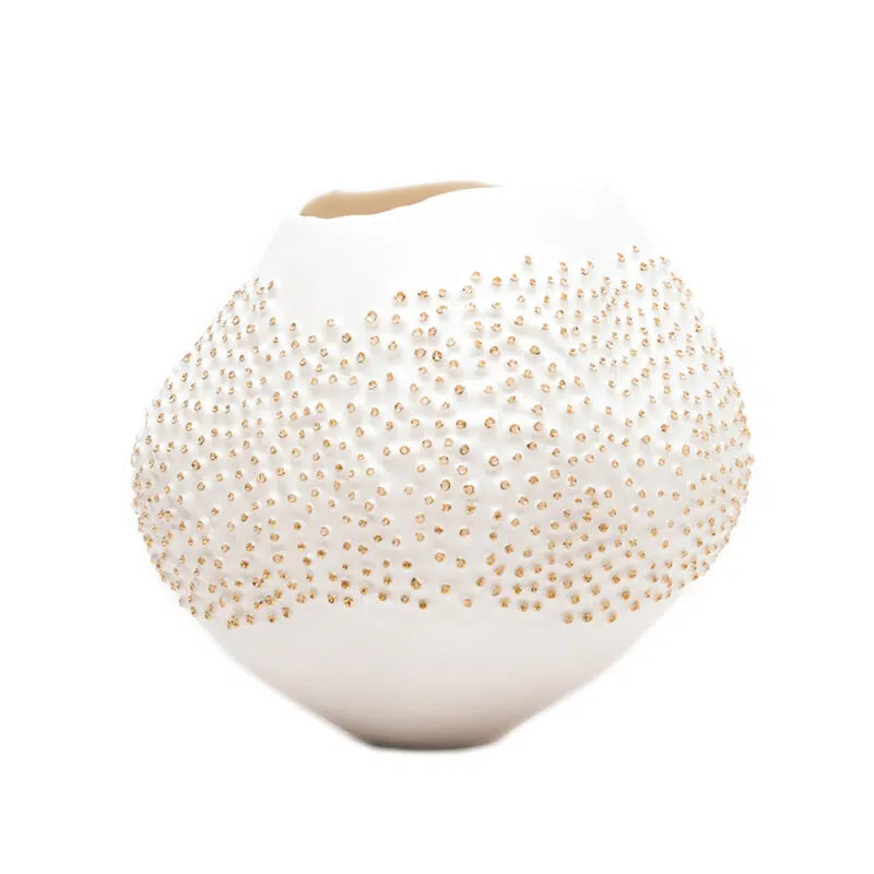 Designer Handmade Italian Porcelain Vase