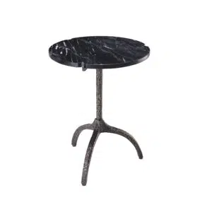 Luxury Hand-Cast Sculptural Bronze Side Table