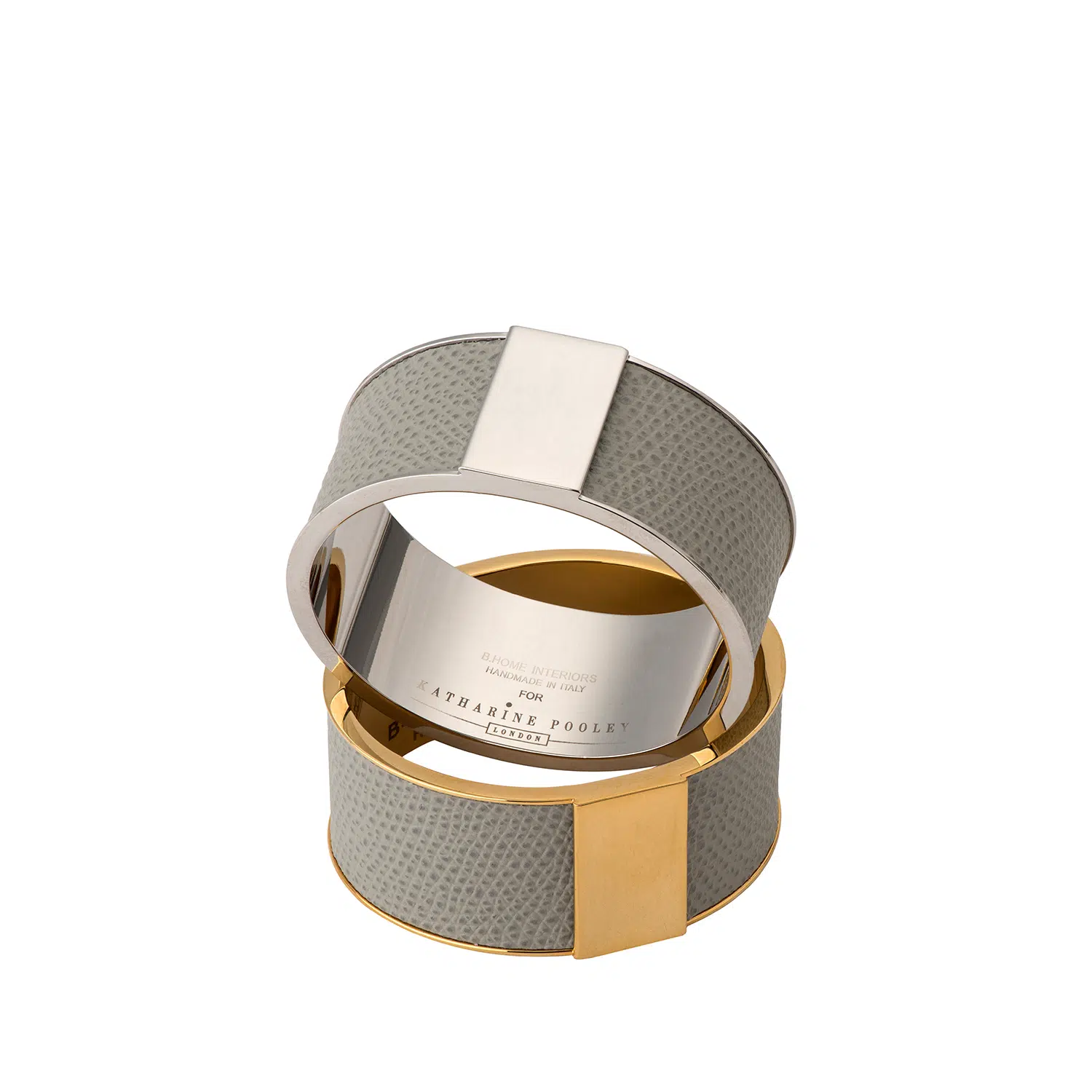 Jacques Italian Leather Napkin Ring