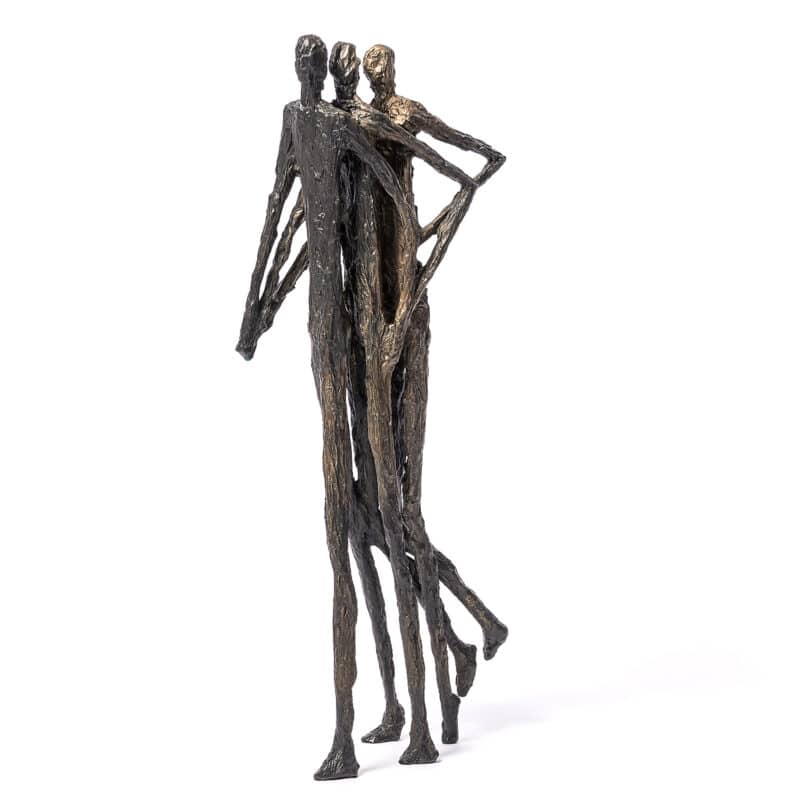 Sprint Bronze Figure Sculpture