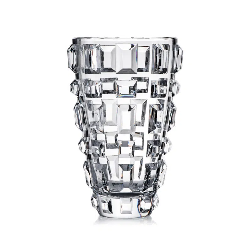 Designer Geometric Handmade Crystal Vase