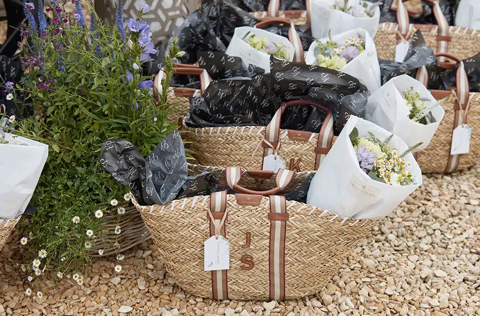 Anya Hindmarsh Goody bags as prepared by katharine pooley for her'an english summer garden event'