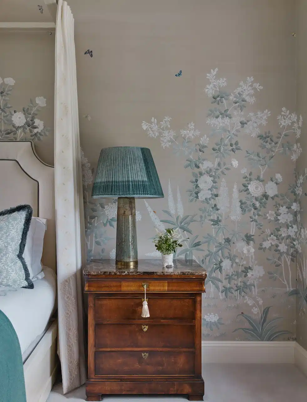 The Fawn colourway of the Fromental collaboration, styled in a dining room
