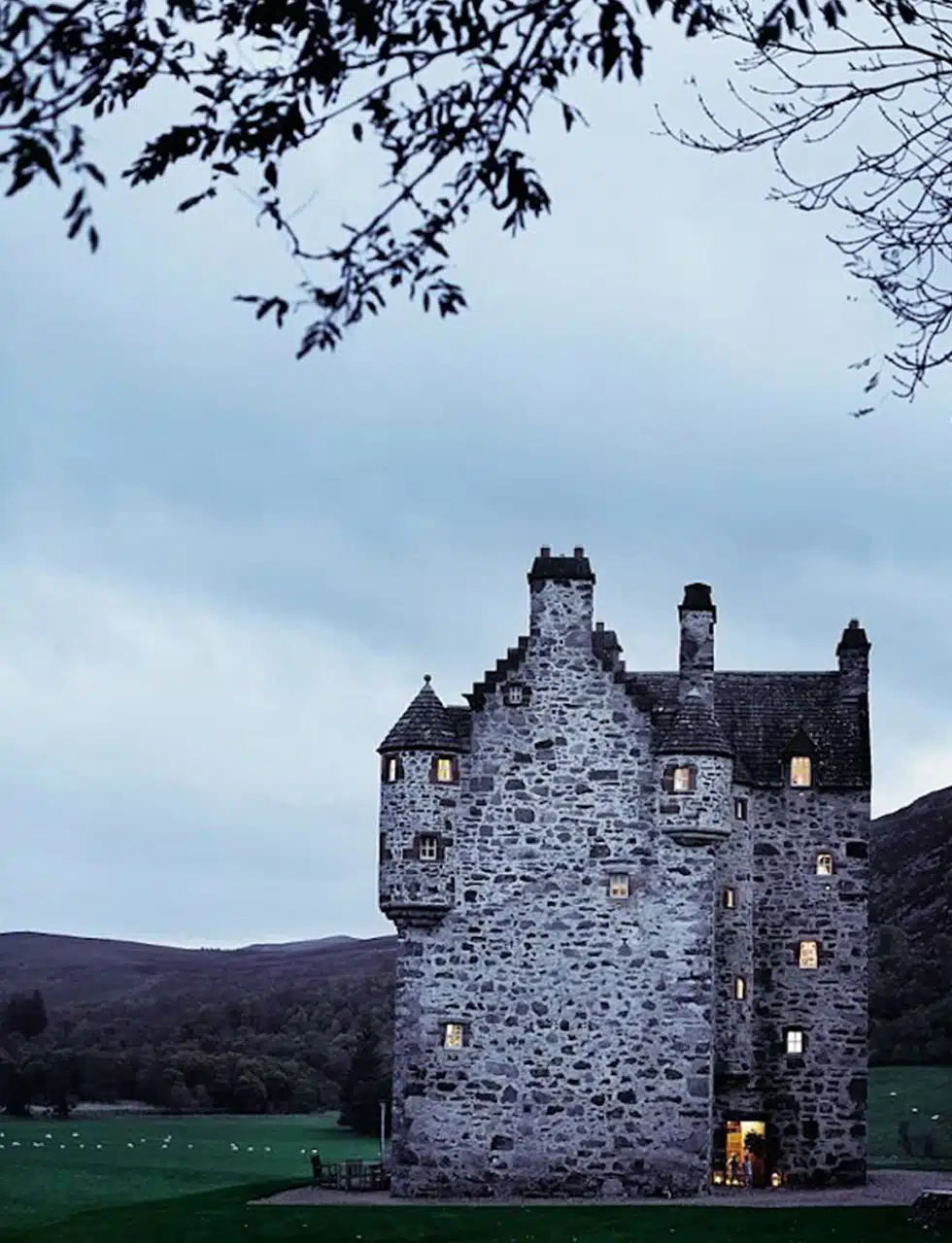 Forter Castle, a scottish highland destination owned by the Pooley family