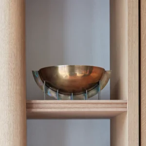 brass finish bowl