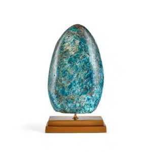 Blue Apotite on Stand