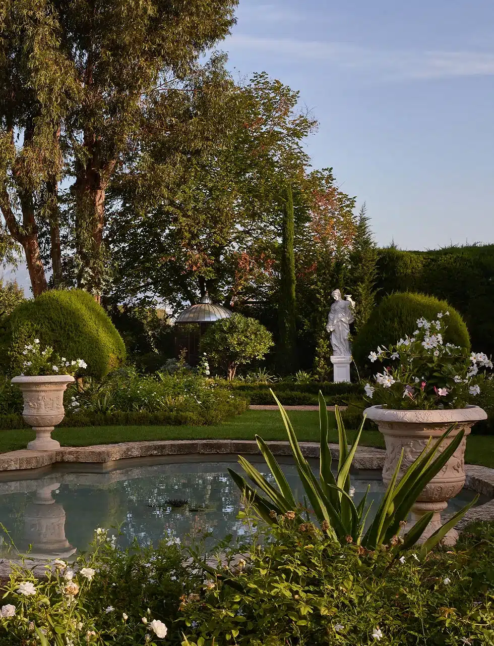 A beautiful garden on the cote d'azur on one of the more recent katharine pooley designed projects