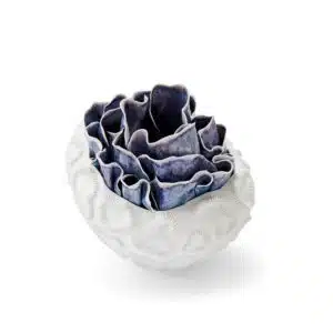 Luxury porcelain bowl created by hand, a beautiful item in the katharine pooley boutique