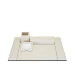 Auri Calf-Skin Leather Desk Set | Katharine Pooley