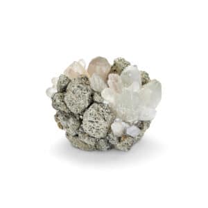 quartz and pyrite votive