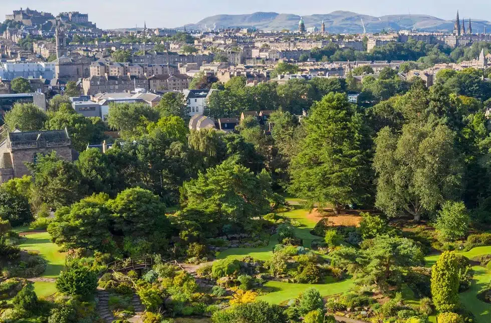 edinburgh botanical garden is one of the most gorgeous gardens in the united kingdom