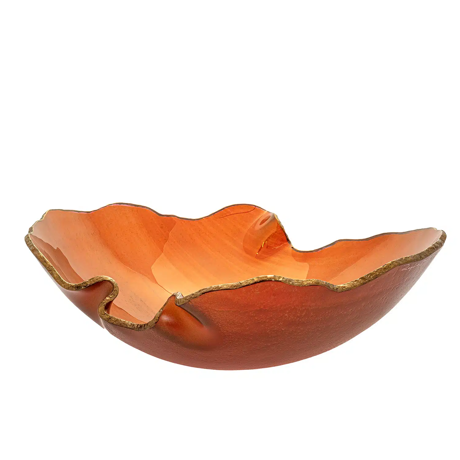 luxury decorative glass bowl