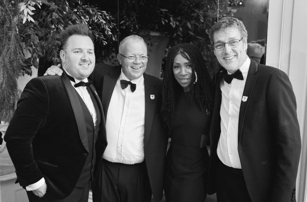 Attendees posing for the camera at the BFF Ball organised by Katharine Pooley