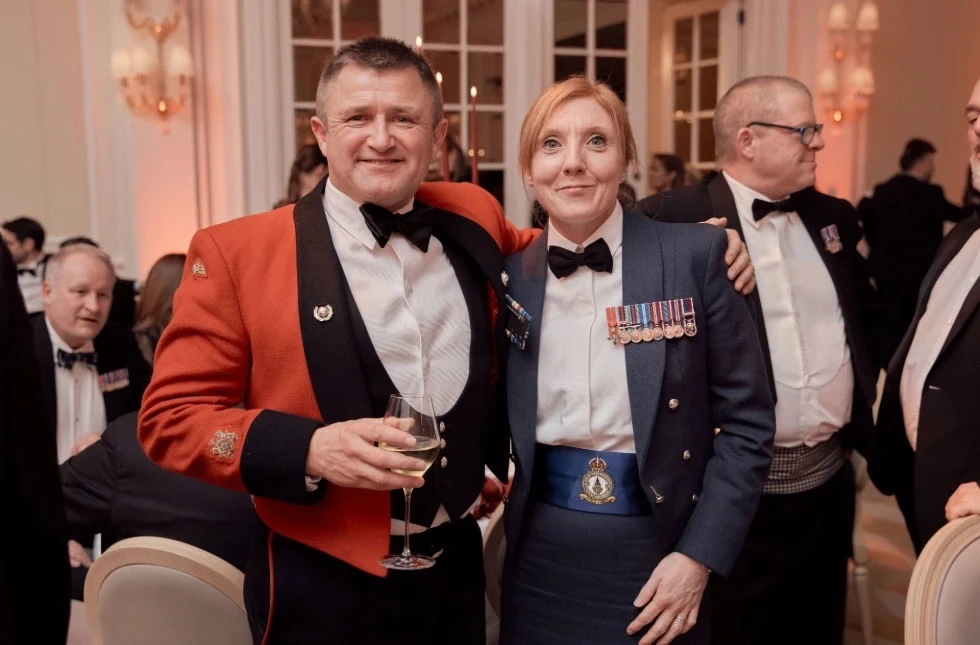 Attendees posing for the camera at the BFF Ball organised by Katharine Pooley