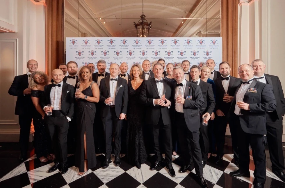 Attendees posing for the camera at the BFF Ball organised by Katharine Pooley