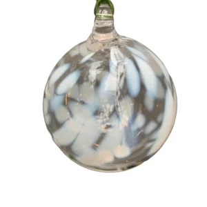 Katharine Pooley British Craftsmanship Snow White Glss Bauble1