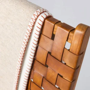 A luxury netural ecru reversable throw by katharine pooley and johnstons of elgin