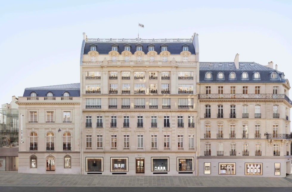 The Dior Flagship store is one of Katharine Pooleys favourite shops