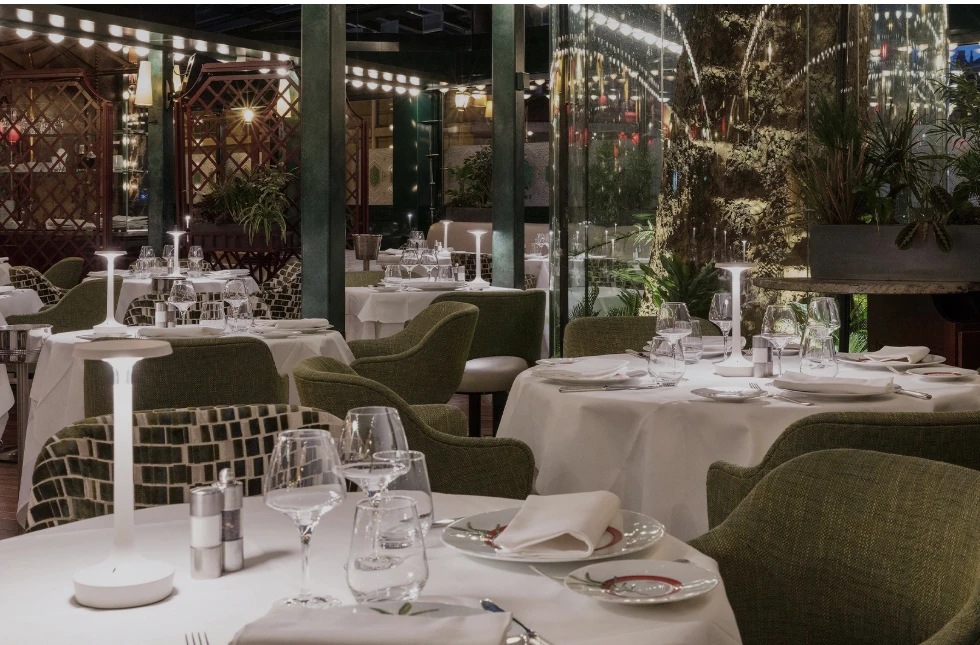 La closerie de lilas is a beautiful spot for dinner in paris