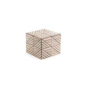 A beautiful shagreen box with an art deco inspired inlay at the katharine pooley boutique